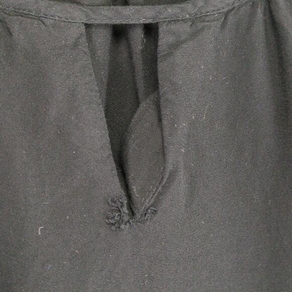 Old Navy Women's XL Black Flowy Boho Tunic Blouse Long Sleeve Top Whimsigoth - Picture 4 of 6